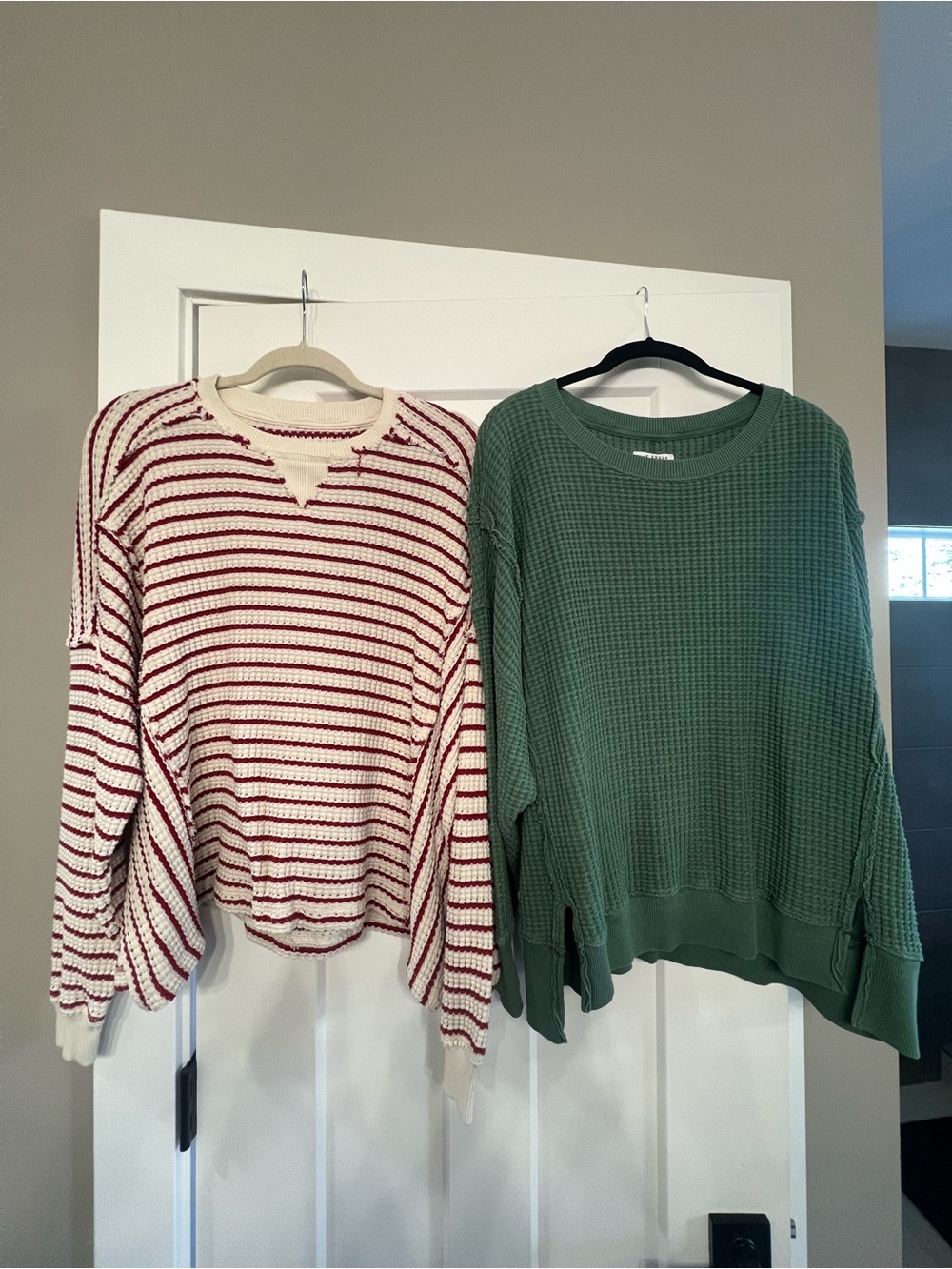 American eagle big hug waffle sweatshirt bundle